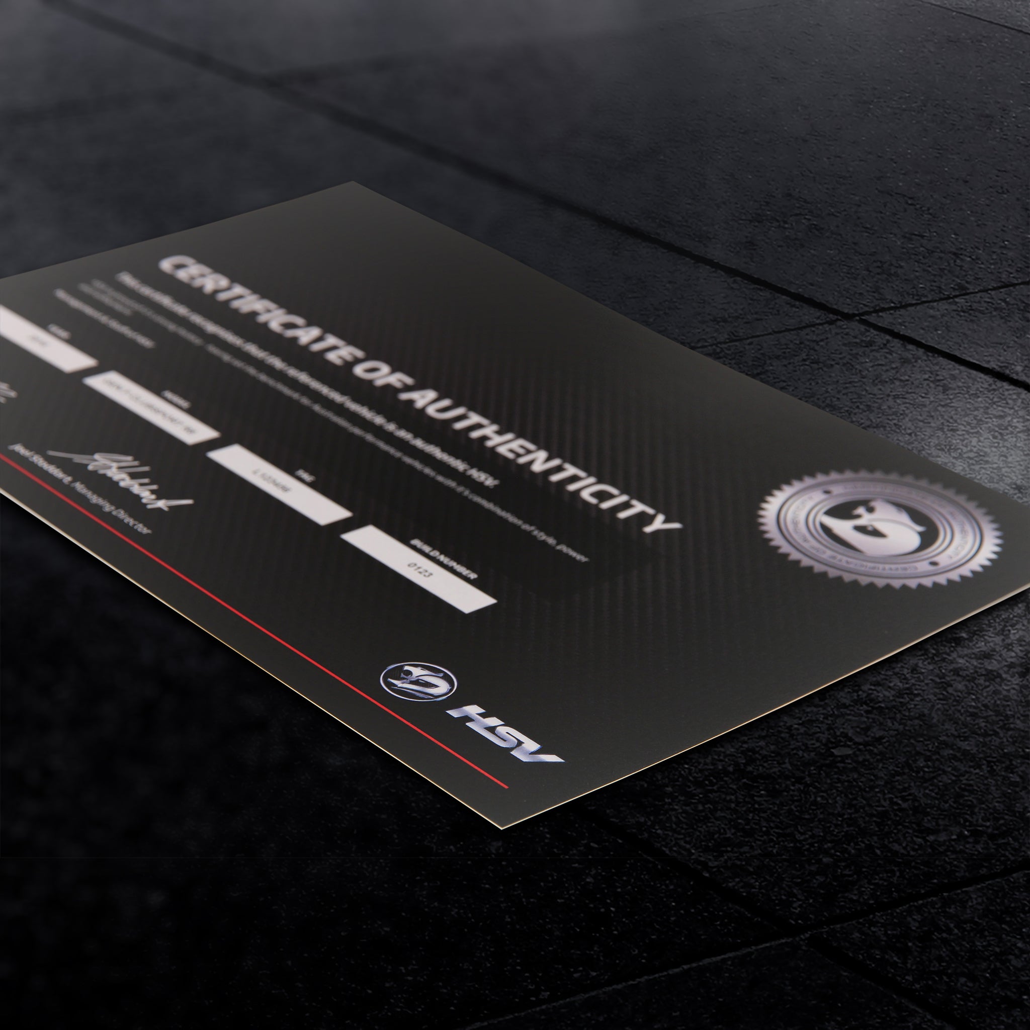 Collectors Series Authenticity Pack – HSV Heritage